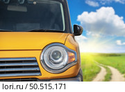 Car on road. Element of design. Стоковое фото, агентство Ingram Publishing / Фотобанк Лори