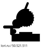 Miter saw bench steel cut off machine carpentry workshop concept icon black color vector illustration image flat style simple. Miter saw bench steel cut off machine carpentry workshop concept icon black color vector illustration image flat style. Стоковая иллюстрация, агентство Ingram Publishing / Фотобанк Лори