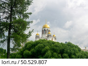 Cathedral Church on Blood in Honour in Yekaterinburg. Редакционное фото, фотограф Евгений Харитонов / Фотобанк Лори