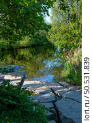 View on the river Liffey in the summer time. Стоковое фото, фотограф Татьяна Кахилл / Фотобанк Лори