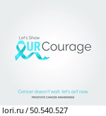 Courageous Fighters Unite. Awareness Posters. Стоковая иллюстрация, агентство Ingram Publishing / Фотобанк Лори