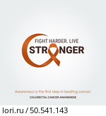 Unite for Colorectal Health Awareness Posters. Стоковая иллюстрация, агентство Ingram Publishing / Фотобанк Лори