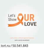 Courageous Fighters Unite. Awareness Posters. Стоковая иллюстрация, агентство Ingram Publishing / Фотобанк Лори