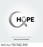 Courageous Hearts Brain Cancer Awareness. Стоковая иллюстрация, агентство Ingram Publishing / Фотобанк Лори