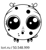 cute little ladybug kawaii character icon vector illustration design. Стоковая иллюстрация, агентство Ingram Publishing / Фотобанк Лори