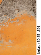 Old orange wall texture in Pisa, Italy. Old orange wall texture. Стоковое фото, агентство Ingram Publishing / Фотобанк Лори