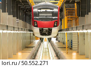 Skytrain, A quick transit system that is popular among individuals in major urban communities. Convenient and timely. Стоковое фото, агентство Ingram Publishing / Фотобанк Лори