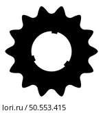 Cogset sprocket bicycle star gear service sprocket cogs wheel with teeth engages with chain icon black color vector illustration image flat style simple. Cogset sprocket bicycle star gear service sprocket cogs wheel with teeth engages with chain icon black color vector illustration image flat style. Стоковая иллюстрация, агентство Ingram Publishing / Фотобанк Лори