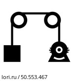 Gravity engine icon black color vector illustration image flat style simple. Gravity engine icon black color vector illustration image flat style. Стоковая иллюстрация, агентство Ingram Publishing / Фотобанк Лори