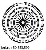 Car clutch basket cover cohesion transmission auto part plate kit repair service contour outline line icon black color vector illustration image thin flat style simple. Car clutch basket cover cohesion transmission auto part plate kit repair service contour outline line icon black color vector illustration image thin flat style. Стоковая иллюстрация, агентство Ingram Publishing / Фотобанк Лори