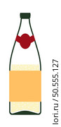 Champagne Bottle Icon. Vector illustration. Стоковая иллюстрация, агентство Ingram Publishing / Фотобанк Лори
