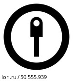 Cable lug electrical contact and wire club connector bolt connection crimp terminal icon in circle round black color vector illustration image solid outline style simple. Cable lug electrical contact and wire club connector bolt connection crimp terminal icon in circle round black color vector illustration image solid outline style. Стоковая иллюстрация, агентство Ingram Publishing / Фотобанк Лори