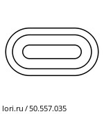 USB type C thunderbolt interface lightning port socket connector contour outline line icon black color vector illustration image thin flat style simple. USB type C thunderbolt interface lightning port socket connector contour outline line icon black color vector illustration image thin flat style. Стоковая иллюстрация, агентство Ingram Publishing / Фотобанк Лори