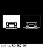 Crematorium cremation process of cremation crematory equipment set icon white color vector illustration image simple solid fill outline contour line thin flat style. Crematorium cremation process of cremation crematory equipment set icon white color vector illustration image solid fill outline contour line thin flat style. Стоковая иллюстрация, агентство Ingram Publishing / Фотобанк Лори