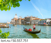 Gondolas in Grand Canal in Venice, Italy. Стоковое фото, агентство Ingram Publishing / Фотобанк Лори