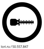 Bush cutter trimmer for bushes mowing hedge garden work concept icon in circle round black color vector illustration image solid outline style simple. Bush cutter trimmer for bushes mowing hedge garden work concept icon in circle round black color vector illustration image solid outline style. Стоковая иллюстрация, агентство Ingram Publishing / Фотобанк Лори