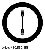 Patch cable path cord ethernet technology rj45 net concept icon in circle round black color vector illustration image solid outline style simple. Patch cable path cord ethernet technology rj45 net concept icon in circle round black color vector illustration image solid outline style. Стоковая иллюстрация, агентство Ingram Publishing / Фотобанк Лори