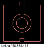 Neon optic connector port fiber cable laser beam red color vector illustration image flat style light. Neon optic connector port fiber cable laser beam red color vector illustration image flat style. Стоковая иллюстрация, агентство Ingram Publishing / Фотобанк Лори