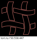 Neon textile fabric linen texture weaved red color vector illustration image flat style light. Neon textile fabric linen texture weaved red color vector illustration image flat style. Стоковая иллюстрация, агентство Ingram Publishing / Фотобанк Лори