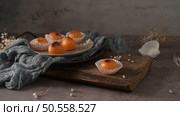 Traditional Portuguese conventual sweet called Castanha De Ovo from Alcobaca, Portugal. Стоковое фото, агентство Ingram Publishing / Фотобанк Лори