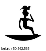 Egyptian hieroglyph element. Helps creat an historicaal aaand trvel designs. Vector illustration.. egyptian hieroglyphs and fresco. Стоковая иллюстрация, агентство Ingram Publishing / Фотобанк Лори