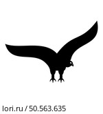 Eagle bald american bird silhouette icon black color vector illustration image flat style simple. Eagle bald american bird silhouette icon black color vector illustration image flat style. Стоковая иллюстрация, агентство Ingram Publishing / Фотобанк Лори