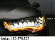 Headlight of the car stock photo. Стоковое фото, агентство Ingram Publishing / Фотобанк Лори