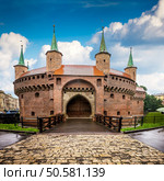 Krakow - Poland’s historic center, a city with ancient architecture. Стоковое фото, агентство Ingram Publishing / Фотобанк Лори