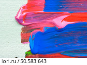 Abstract art backgrounds. Hand-painted background. SELF MADE. Стоковое фото, агентство Ingram Publishing / Фотобанк Лори