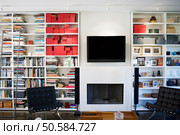 interior with sofa. 3d illustration. Стоковое фото, агентство Ingram Publishing / Фотобанк Лори