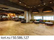Loft interior design, wooden floor. Стоковое фото, агентство Ingram Publishing / Фотобанк Лори