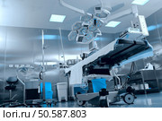 Surgical operating room with equipment. Стоковое фото, агентство Ingram Publishing / Фотобанк Лори