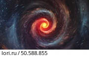 Rotating spiral galaxy animation. Стоковая анимация, аниматор Михаил Коханчиков / Фотобанк Лори