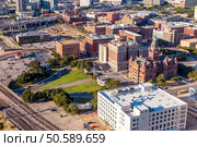 Down town Dallas and Dealey Plaza in Texas. Стоковое фото, агентство Ingram Publishing / Фотобанк Лори