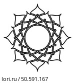 Lotus flower blossom Hinduism Hindu iconography water lily contour outline line icon black color vector illustration image thin flat style simple. Lotus flower blossom Hinduism Hindu iconography water lily contour outline line icon black color vector illustration image thin flat style. Стоковая иллюстрация, агентство Ingram Publishing / Фотобанк Лори