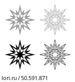 Star Bethlehem Christmas set icon grey black color vector illustration image simple solid fill outline contour line thin flat style. Star Bethlehem Christmas set icon grey black color vector illustration image solid fill outline contour line thin flat style. Стоковая иллюстрация, агентство Ingram Publishing / Фотобанк Лори