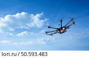 Octocopter, copter, drone. Стоковое фото, агентство Ingram Publishing / Фотобанк Лори