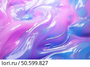 Abstract pastel swirls creating a mesmerizing colorful pattern. Стоковое AI-изображение, AI-художник Иван Рябоконь / Фотобанк Лори