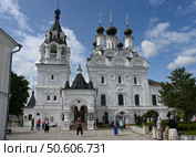 Blagoveshchensky Orthodox Monastery in the central part of the city of Murom, Russia. Редакционное фото, фотограф Алексей Кузнецов / Фотобанк Лори
