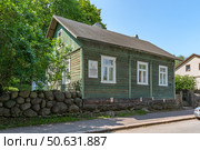 Дом-музей Ленина на Рубежной улице в городе Выборге Ленинградской области. Редакционное фото, фотограф Румянцева Наталия / Фотобанк Лори