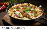 chorizo white queso dip ai generated. Стоковое AI-изображение, AI-художник Vectorwin / Фотобанк Лори