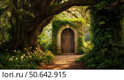 phograph door to the mind ai generated. Стоковое AI-изображение, AI-художник Vectorwin / Фотобанк Лори