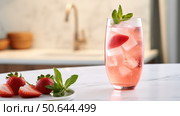 elegant wine cocktails ai generated. Стоковое AI-изображение, AI-художник Vectorwin / Фотобанк Лори