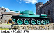 Танк Т-34, Донской военно-исторический музей, х. Недвиговка, Ростовская область. Редакционное фото, фотограф Ирина / Фотобанк Лори