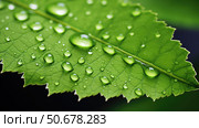photograph elm leaf ai generated. Стоковое AI-изображение, AI-художник Vectorwin / Фотобанк Лори