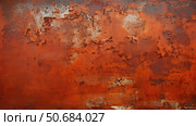 aged red metal texture ai generated. Стоковое AI-изображение, AI-художник Vectorwin / Фотобанк Лори