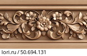 photorealistic wood moulding. Стоковое фото, фотограф Vectorwin / Фотобанк Лори