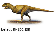 Ekrixinatosaurus novasi, a prehistoric era dinosaur. Стоковое фото, фотограф Sergey Krasovskiy/Stocktrek Images / ТАСС / Фотобанк Лори