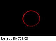 Totality during annular solar eclipse. Стоковое фото, фотограф Phillip Jones/Stocktrek Images / ТАСС / Фотобанк Лори