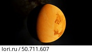Artist's concept of rocky exoplanet TRAPPIST-1f. Стоковое фото, фотограф Corey Ford/Stocktrek Images / ТАСС / Фотобанк Лори